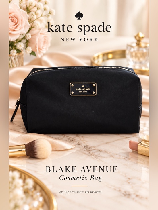kate spade Handbags - Kate Spade Blake Avenue Medium Davie Black Cosmetic Travel Case – Unused
